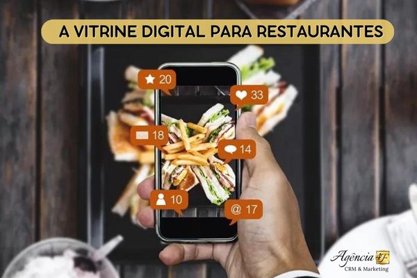 A VITRINE DIGITAL PARA RESTAURANTES